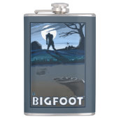 Big Foot loopt door Golf Course Heupfles (Voorkant)