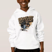 Big Foot op de kinder straat