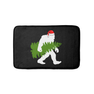Big Foot Santa Claus Fun kerstcadeaus Badmat