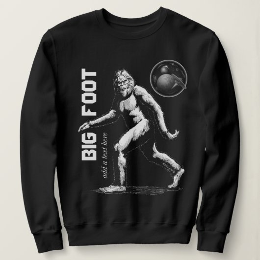 Big Foot Sweatshirt (Design voorkant)