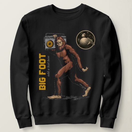 Big Foot Sweatshirt (Design voorkant)