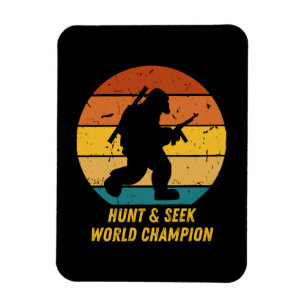 Big Foot wil zich nu niet meer verstoppen en zoeke Magneet