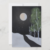 Big Foot Wild Adventure 40e verjaardag Kaart (Achterkant)