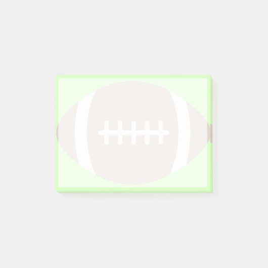 Big Football Emoji Post-it® Notes (Voorkant)