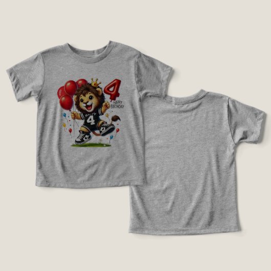 Big Four Celebration : Elephant avec ballons (Design Recto & Verso)