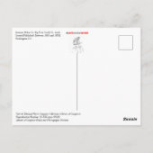 Big Four Snoep Co. Truck Briefkaart (Achterkant)