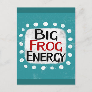 Big Frog Energy Briefkaart
