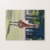 Big Fuzzy Llama Dierenpuzzel Legpuzzel (Horizontaal)