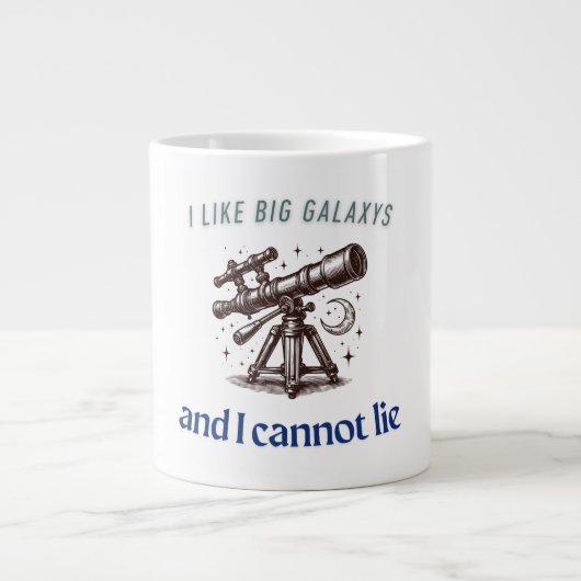 Big Galaxys Funny Space Extra Grote Beker (Voorkant)