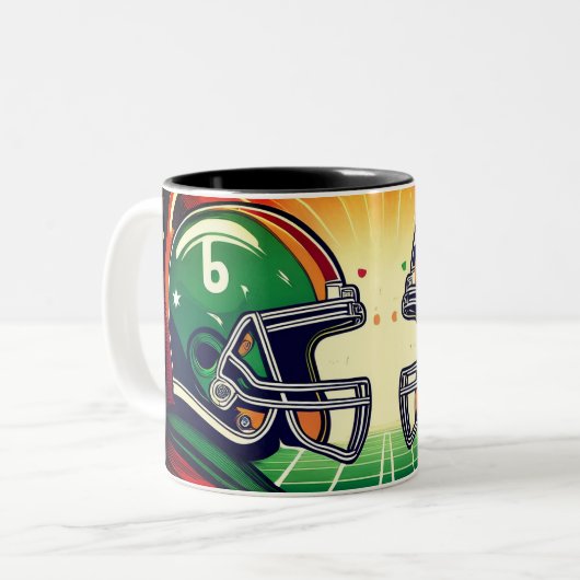 Big Game Fuel: Super Bowl Coffee Mok (Voorkant links)