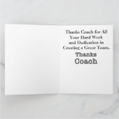 BIG Gepersonaliseerde bedankkaart voor coach (Binnen)