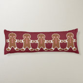 Big Gingerbread Boys Kussen (Achterkant)