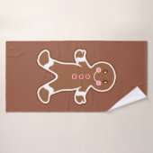 Big Gingerbread Cookie Badhanddoek (Badhanddoek)