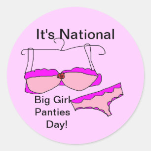 Big Girl Panties DAG Stickers
