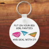 Big Girl Panties Sleutelhanger (Voorkant)