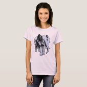Big Gray Elephant T-shirt (Voorkant volledig)
