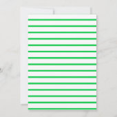 Big Green Tracteur 4e anniversaire Invitations (Dos)