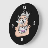 Big Grin Ham Radio Operator Wall klok (Hoek)