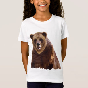 Big Grizzly Beer Wildlife Art Gift T-shirt