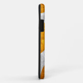 Big Grunge Retro Polka Dots | Roze gele bruin Case-Mate iPhone Case (Achterkant/rechts)