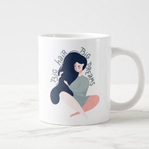 Big Hair Big Dreams Extra Grote Beker