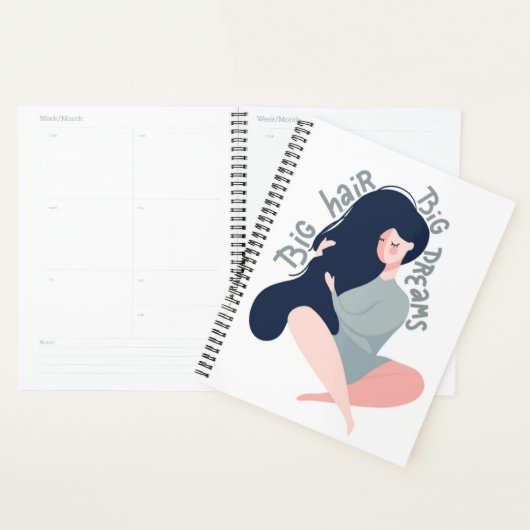 Big Hair Big Dreams Planner (Display)