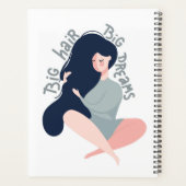 Big Hair Big Dreams Planner (Achterkant)