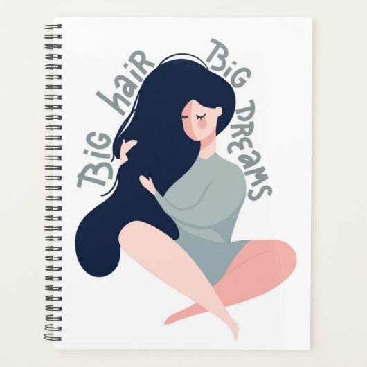 Big Hair Big Dreams Planner (Voorkant)