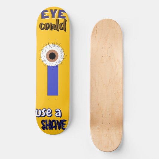 Big Hairy Eye Skateboard (Voorkant)