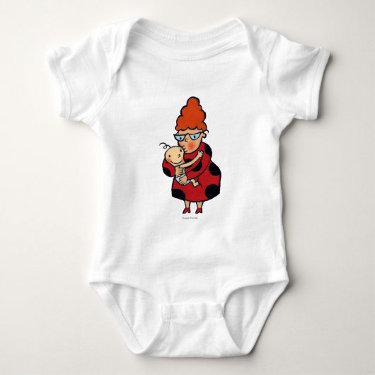 Big Hallo Hugs uit Auntie in Red Romper (Voorkant)