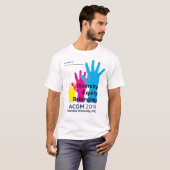 Big hands logo met Diversity, Equity, Beloning T-shirt (Voorkant volledig)