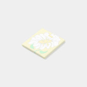 Big Happy Daisy Yellow Post-it® Notes (Schuin)