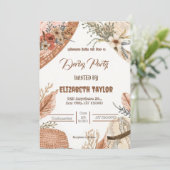 Big Hat Derby Party Invitation (Debout devant)