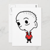 Big Head Briefkaart (Voorkant / Achterkant)