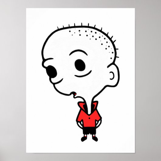 Big Head Poster (Voorkant)