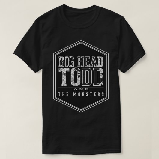 Big Head Todd en de Monsters groeperen muziekrots T-shirt (Design voorkant)