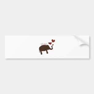 Big Heart Bumpersticker