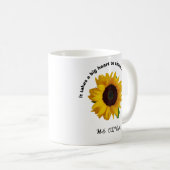 Big Heart Little Minds - Mug Cadeau de l'enseignan (Devant droit)