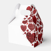 Big Heart love Valentijnsdag Bedankdoosjes (Achterkant)