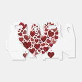Big Heart love Valentijnsdag Bedankdoosjes (Uitgevouwen)