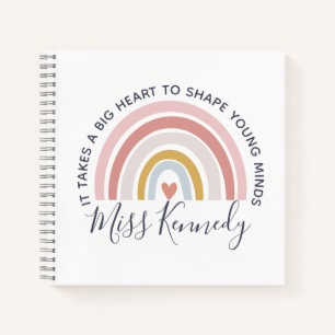 Big Heart tot Shape Young Minds Teacher Notitieboek