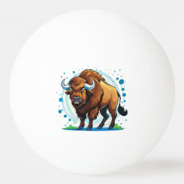 big horned bison pingpongballen