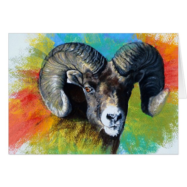 Big Horned Sheep (Voorkant Horizontaal)