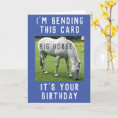 Big Horse Het is je Kaart (Gele Bloem)