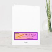 Big Hug Lemur Modèle de carte de voeux (Dos)