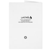 Big Huggable Cat Blank Kaart (Achterkant)