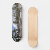 Big Island Hawaii Tropical Beach Palms Panorama Skateboard (Voorkant)