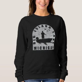 Big Island Lake Vissen Michigan Trui