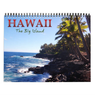 Big Island of Hawaii Wall Calendar Kalender