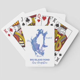 Big Island Pond Spelling Cards Pokerkaarten